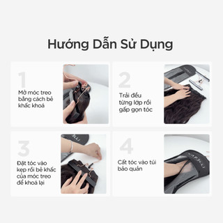 Móc Treo Và Túi Bảo Quản Tóc Giả CAPELLI