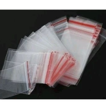 [500G / 1KG] Túi zip chỉ đỏ dẻo dai, túi nilon khóa kéo nhiều size ...