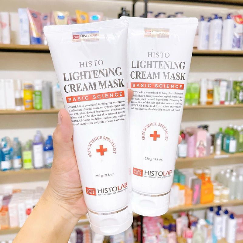 Mặt nạ ủ trắng Histolab Lightening Cream Mask 250G - hạn 2028 Hàn Quốc  IS235