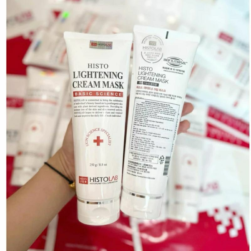 Mặt nạ ủ trắng Histolab Lightening Cream Mask 250G - hạn 2028 Hàn Quốc  IS235