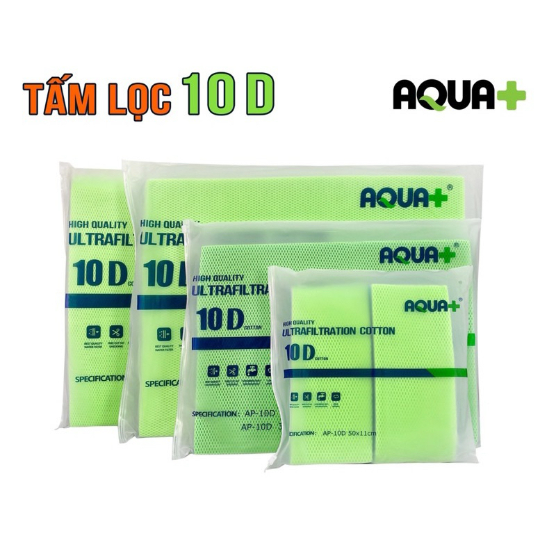 bông lọc 10d thế hệ mới nhất hiện nay  KT: 50x11x2cm-40x30x2cm-50x40x2cm 7
