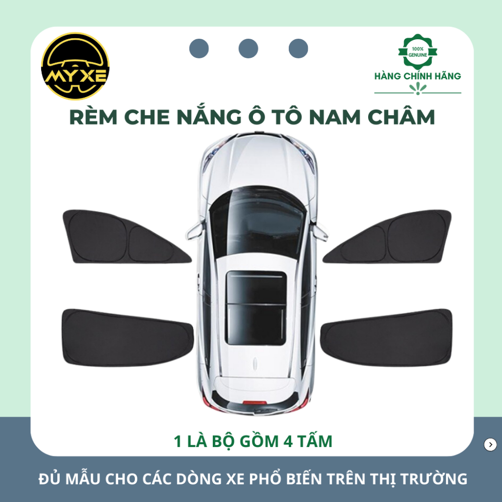 Rèm che nắng ô tô nam châm các dòng xe ️FREESHIP ️ Tấm che nắng ô tô ...