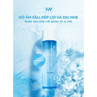 HISTOIRE NATURELLE Toner Hàn Quốc Hydra Sooth Hyaluronic  260ml, Dưỡng Ẩm Cấp Nước, Ngăn Ngừa Khô Da