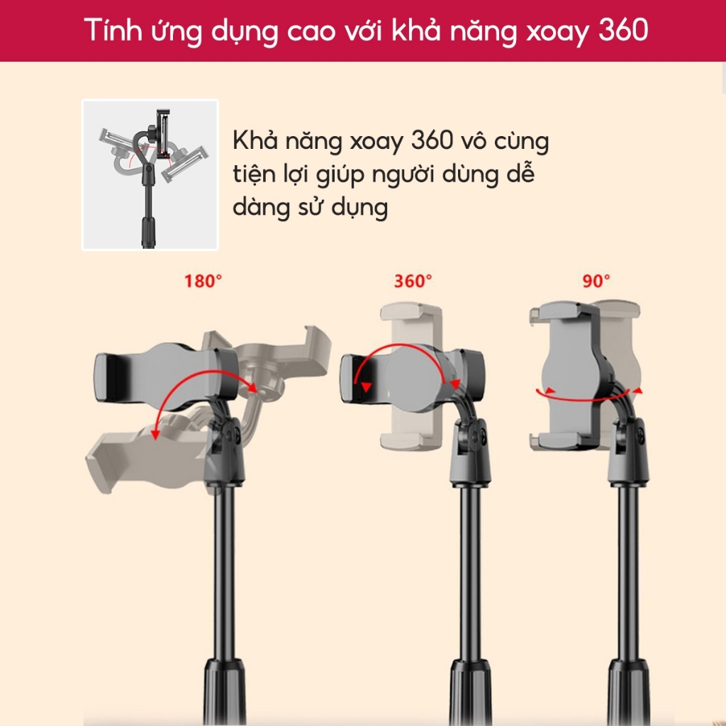 GIÁ ĐỠ ĐIỆN THOẠI LIVETREAM XOAY 360 ĐỘ, XEM VIDEO, ĐẾ NẶNG KHÔNG ĐỔ, KỆ ĐỠ ĐIỆN THOẠI HÀNG CHUẨN