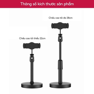 (COMBO 2) GIÁ ĐỠ ĐIỆN THOẠI LIVESTREAM XOAY 360 ĐỘ - Ổn Định Khi Quay Phim Ghi Hình Đa Năng, Kẹp Điện Thoại Tiện Lợi