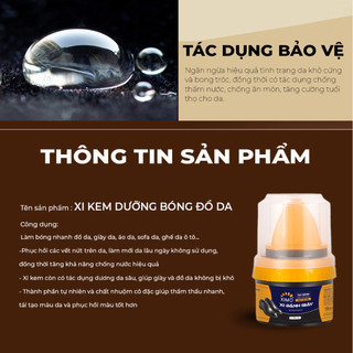 Xi đánh giày, dưỡng đồ da, sửa vết xước