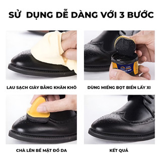 Xi đánh giày, dưỡng đồ da, sửa vết xước