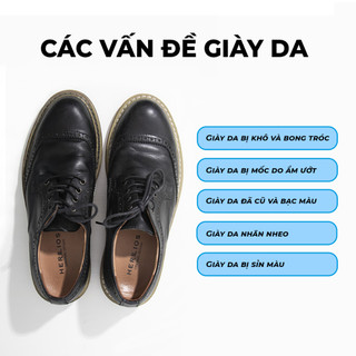 Xi đánh giày, dưỡng đồ da, sửa vết xước
