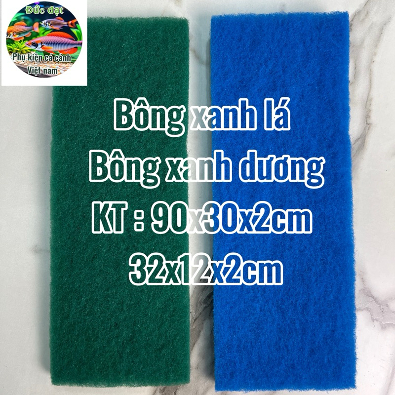 Bông Lọc Nước Bể Cá Cảnh Biological Filter Cotton 90x30x2cm- 32x12x2cn cao cấp