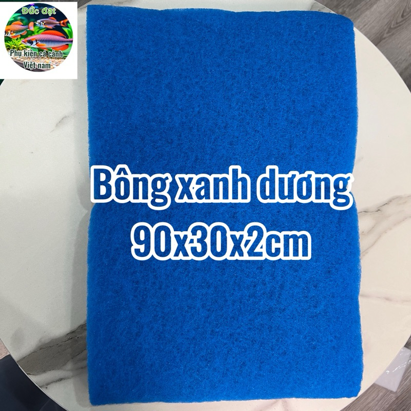 Bông Lọc Nước Bể Cá Cảnh Biological Filter Cotton 90x30x2cm- 32x12x2cn cao cấp 4