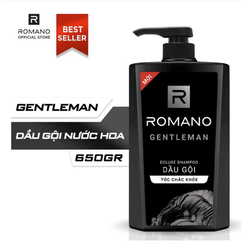 Dầu gội Romano hương nước hoa Classic/ Attitude/ Gentleman/ Force 650g