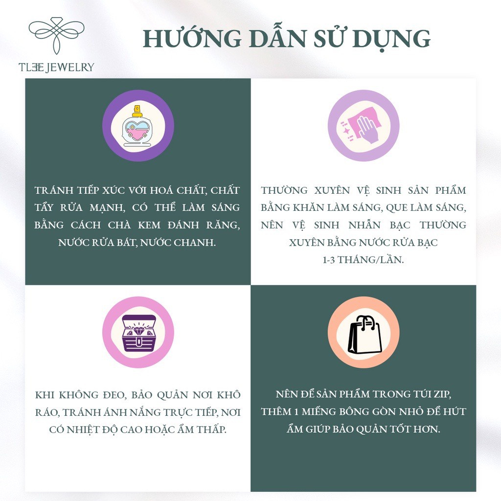 Dây chuyền bạc nữ TLEE đuôi cáo mặt đá moon nữ tính TLEE JEWELRY D0262 | BigBuy360 - bigbuy360.vn