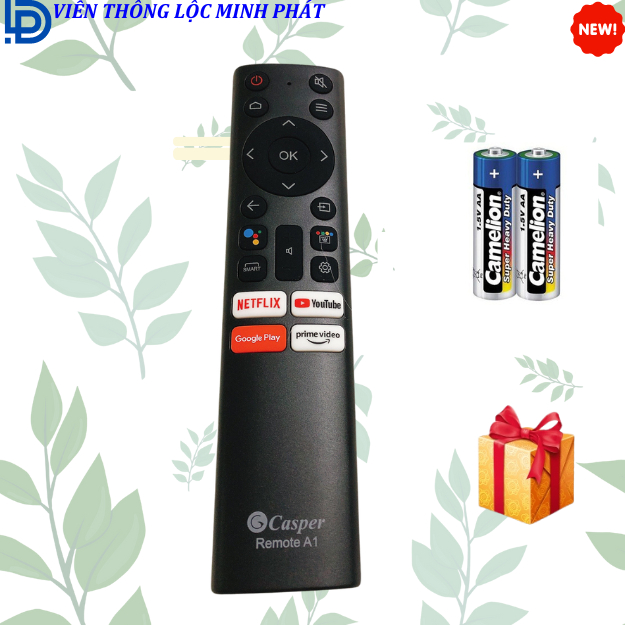 Remote Điều Khiển Tivi casper ,điều khiển tv bằng giọng nói thực casper ...