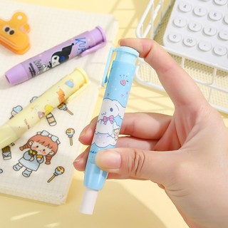 Gôm dạng bút - Bút gôm vỏ nhựa Mẫu Hoạt hình dễ thương ♥ Phù hợp cho học sinh, sinh viên, quà tặng