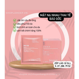 1h 50 miếng hàng chính hãng Mặt Nạ Nhau Thai Tế Bào Gốc Rwine Beauty Stem Cell Placenta Mask 40ml ''freeship'' toàn quốc