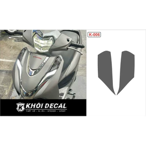 Decal dán đèn xi nhan Lead 2017-2024 (Phần trên )