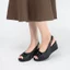Sandal đế xuồng KOSU hoa trà cao 8cm, sandan Nhật siêu êm chống thấm nước, trơn trượt K-24313 Nhật Bản