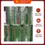 BĂNG DÍNH QUẤN CÀNH HOA XANH LÁ BÁNH TẺ , 1 LỐC 12 CUỘN - VPP QUỐC HUY.