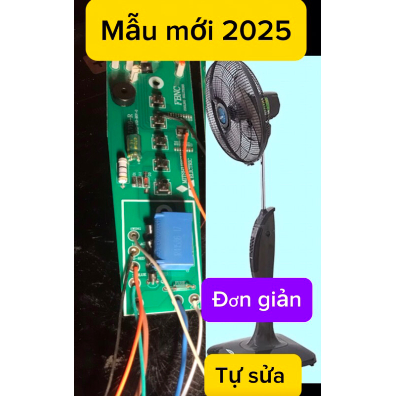 Bo Mạch thay Zin Quạt Cây Mitsubishi LV16 RT/RR/RS Hàng Chất Lượng Cao ...