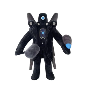 Gấu Bông Đồ Chơi Skibidi Toilet Cameraman TV Man Titan Speakerman Clockman Titan Drill man Thú Bông Bồn Cầu Vui Nhộn