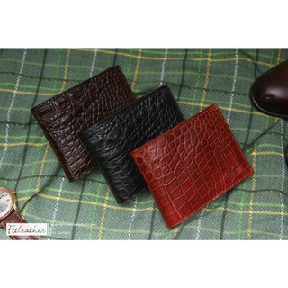 Ví da cá sấu, bóp da nam FTT Leather da cá sấu Thái Lan cao cấp chính hãng