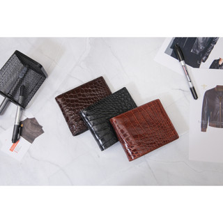 Ví da cá sấu, bóp da nam FTT Leather da cá sấu Thái Lan cao cấp chính hãng