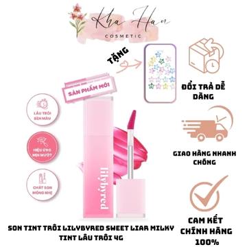Son Tint Lilybyred Sweet Liar Milky Tint Lâu Trôi 4g