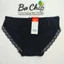 Quần Lót Cotton Màu Đen Từ 40 - 70 ký Mền Mại Phối Ren Cao Cấp Siêu Bền, Cho Các Nàng Gợi Cảm Hơn