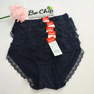 Quần Lót Cotton Màu Đen Từ 40 - 70 ký Mền Mại Phối Ren Cao Cấp Siêu Bền, Cho Các Nàng Gợi Cảm Hơn