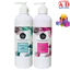 Bộ dầu gội xả HE TEPI Collagen Keratin siêu mượt phục hồi tóc 3 in 1 500ml