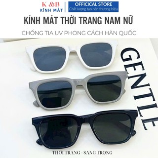 SALE 49% -Kính Râm Thời Trang Nam Nữ Kiểu Dáng Basic Chống Tia UV400 Sành Điệu 2024 - T56