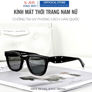 SALE 49% -Kính Râm Thời Trang Nam Nữ Kiểu Dáng Basic Chống Tia UV400 Sành Điệu 2024 - T56