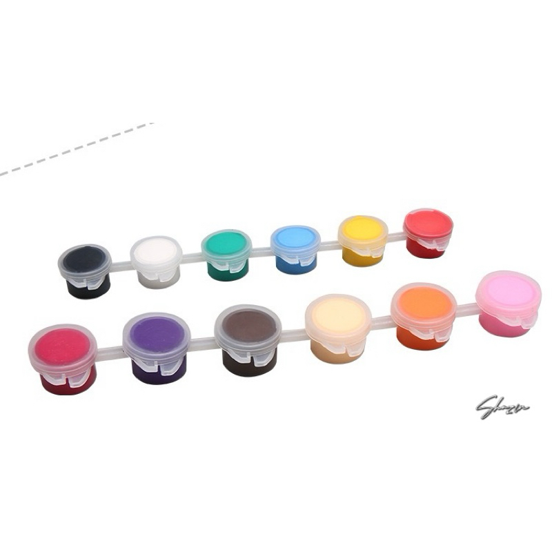 SET 6 HỘP 6 MÀU NƯỚC TÔ LỒNG ĐÈN - TÔ TƯỢNG