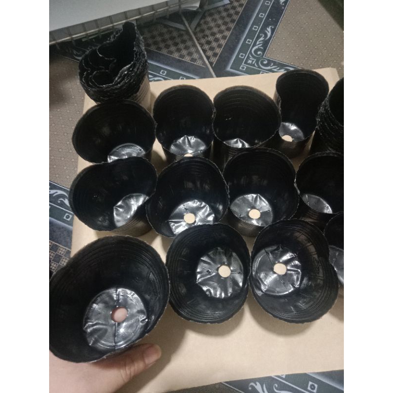 New 💯 60 Túi Bầu Ươm, Bầu ươm hạt giống cây giống tiện lợi tại nhà😍 Chất liệu loại 1 dễ sử dụng