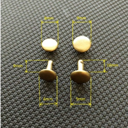 [10 bộ] nút tán 2 mặt đồng thao 8ly, 9ly 2chi tiết | Shopee Việt Nam