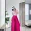 Quần culottes đũi cạp cao, ống rộng A2545