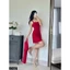 Set bộ vest áo crotop phối đầm 2 dây A2482