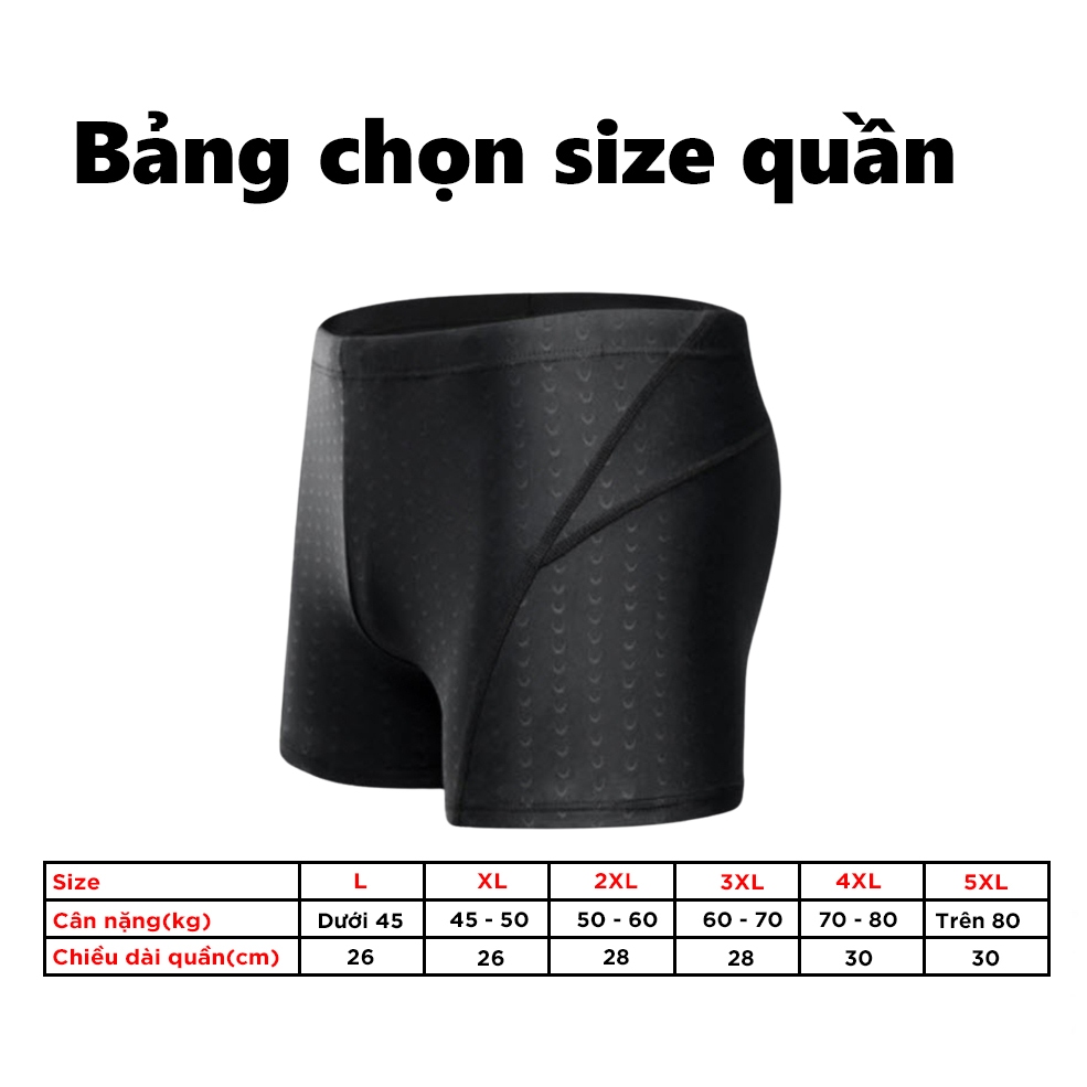 Ảnh Quần Bơi Nam Tặng Kèm Nón Bơi Bịt Tai Quần Bơi Nam 2 Lớp Ngắn Hoa Văn Vây Cá Mập Thoát Nước Nhanh Cleacco CMN Boro Sport 3