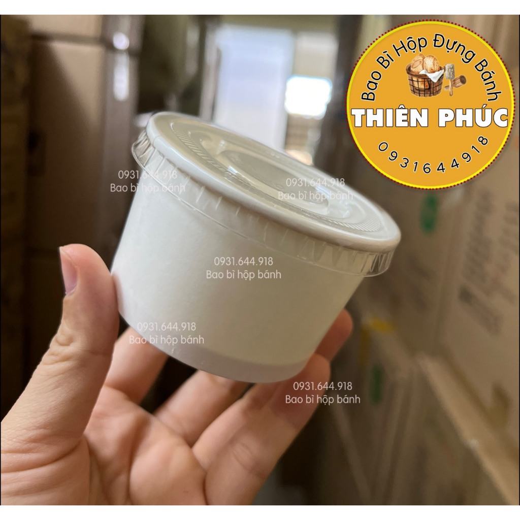 100 Ly giấy 150ml đựng tàu hủ singapore - ly tàu hủ singapore - ly ...