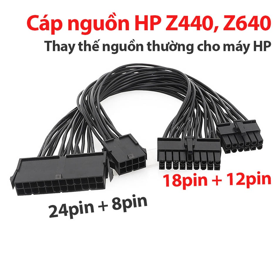 Adaptér Napájacieho Zdroja HP Z440 ATX 24PIN Na 18PIN A 8PIN Na 12PIN PSU, (4712697473772) • Ceny, Recenzie - Foto 8