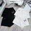 Quần short jean nữ lưng cao chất denim không co giãn thêu nơ túi trước sau Anngo - AT479