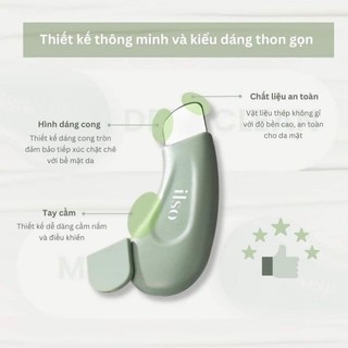 Thanh Đẩy Mụn Đầu Đen ILSO Deep Clean Master Chuyên Dụng Đầu Bo Tròn Ôm Sát - Bebeauskinshop