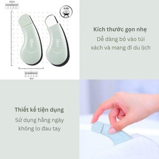 Thanh Đẩy Mụn Đầu Đen ILSO Deep Clean Master Chuyên Dụng Đầu Bo Tròn Ôm Sát - Bebeauskinshop