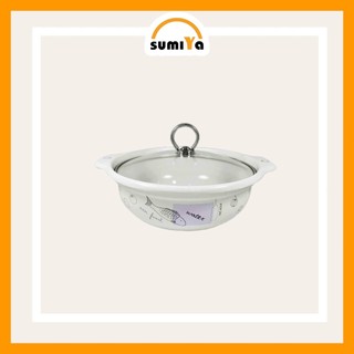 Nồi tráng men Family Cooking dễ chùi rửa, nồi nấu bếp điện từ nhập khẩu Indonesia - Sumiya