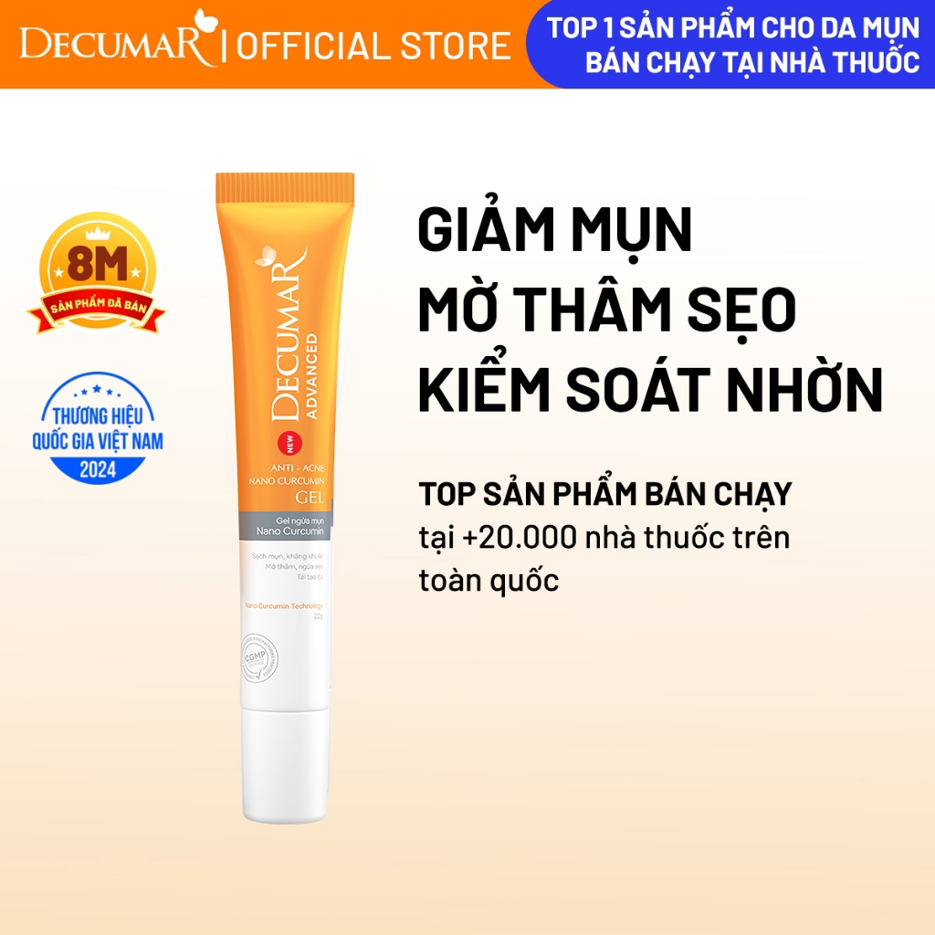 Gel ngừa mụn Decumar