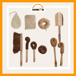 Rửa chén, miếng rửa chén, bùi nhùi, cọ rửa bình, cọ rửa bát, xơ dừa, xơ mướp - Sumiya