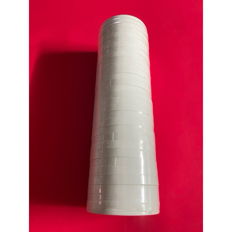 [ BUÔN] BĂNG DÍNH 2MẶT 1CM LÕI NHỰA, 1 CÂY 30 CUỘN - VPP QUỐC HUY.