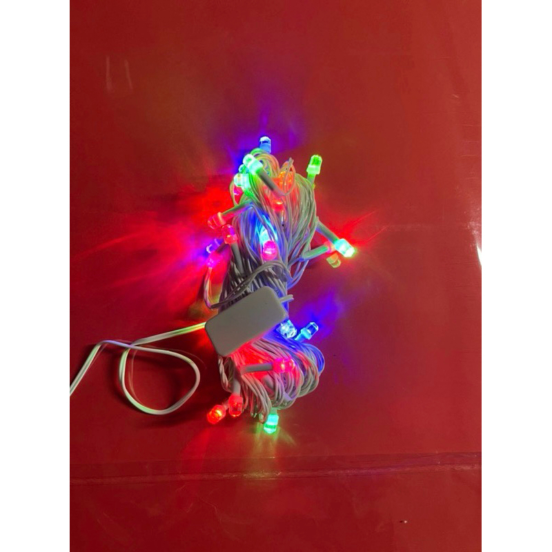 ĐÈN NHÁY LED DÂY TRẮNG CÁC MÀU, 10M - VPP QUỐC HUY