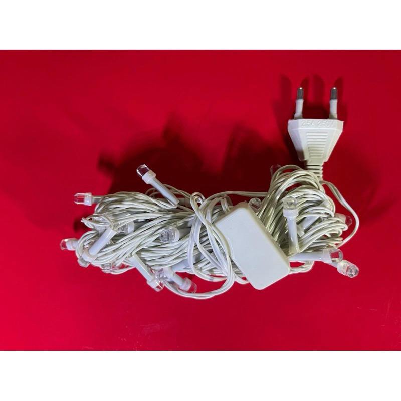 ĐÈN NHÁY LED DÂY TRẮNG CÁC MÀU, 10M - VPP QUỐC HUY