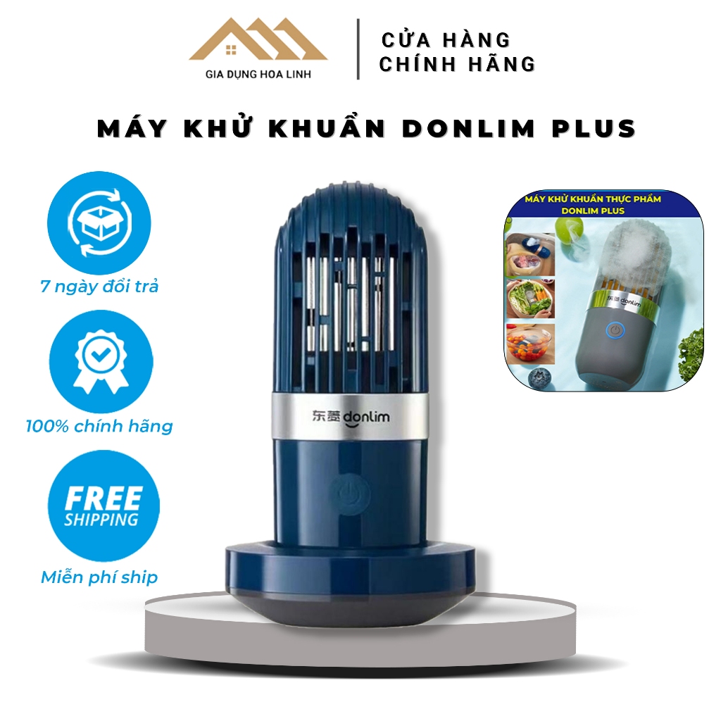 Máy rửa hoa quả thực phẩm Donlim Plus cao cấp chính hãng khử trùng các ...